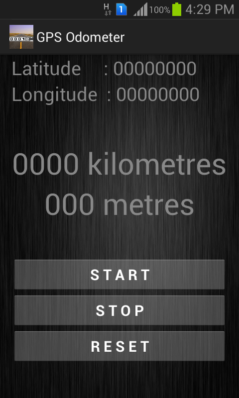 GPS Odometer截图1