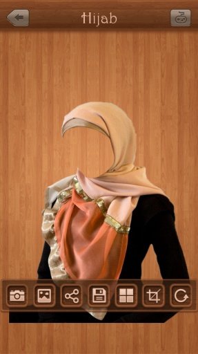 Hijab : Women Photo Montage截图6