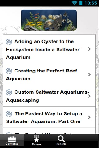 Saltwater Aquarium Tips ...截图1