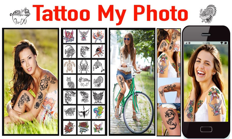 Tattoo My Photo Maker截图1