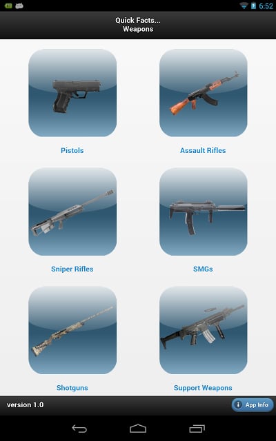 Quick Facts - Weapons截图4