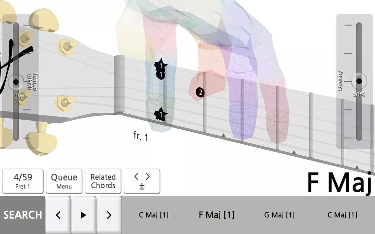 Guitar Chord 3D截图1