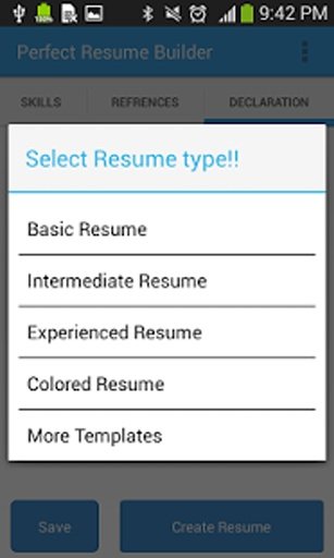 Perfect Resume Builder截图6