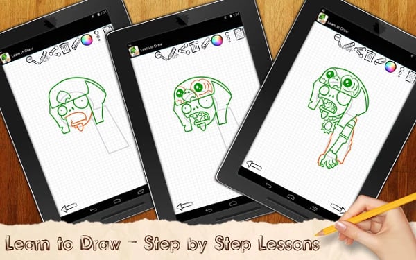 Learn To Draw Zombie Pla...截图1