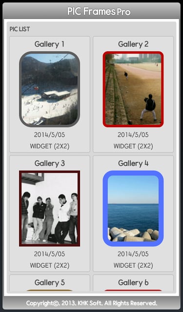 PIC Frames (Frame Widget)截图5