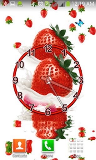 Strawberry Clock截图1