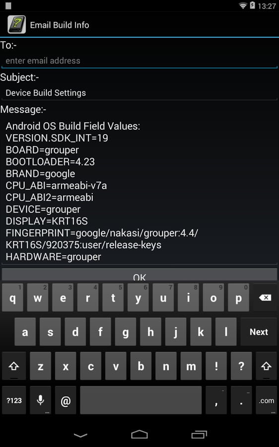 OS Build in Android截图7