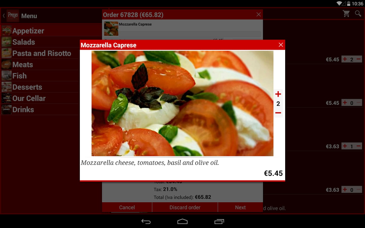 Restaurant Menu v4.0截图8