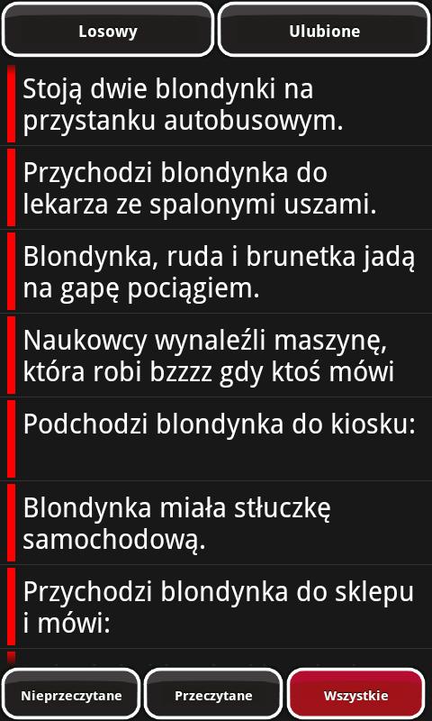 Dowcipy o Blondynkach截图10