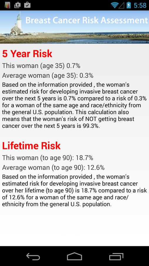 Breast Cancer Risk Asses...截图1