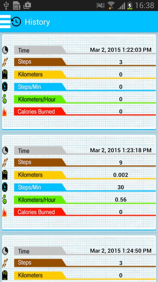 Pedometer++截图7