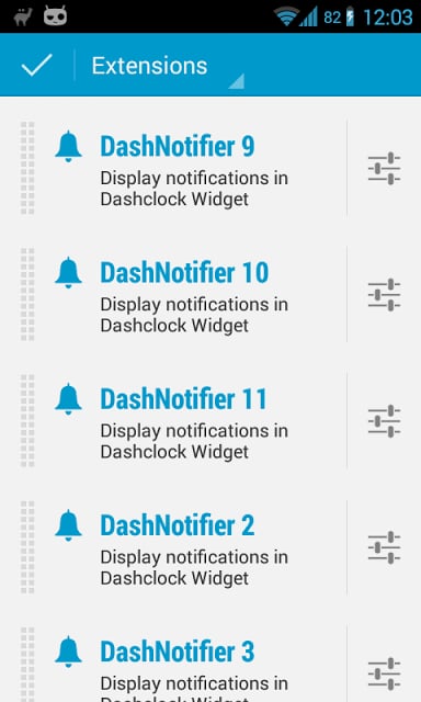 DashNotifier for DashClock截图7