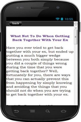 How To Get Your Ex Back Fast截图4