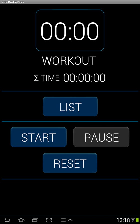 Interval Workout Timer截图1