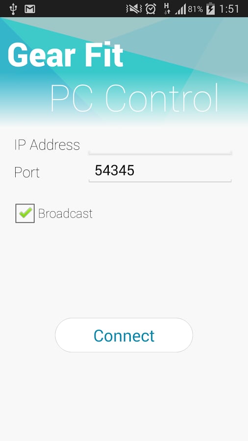 Gear Fit PC Control截图3