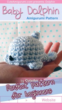 Baby Dolphin Amigurumi P...截图