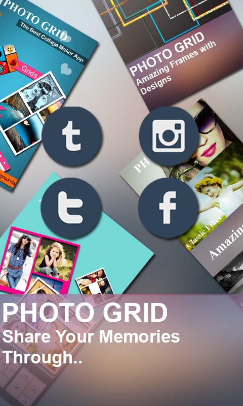 Photo Grid Collage Maker截图1