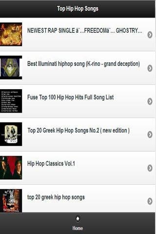 Top Hip Hop Songs截图1