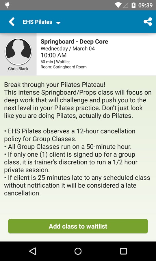 EHS Pilates截图3