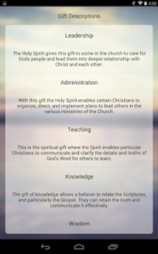 Spritual Gifts截图11