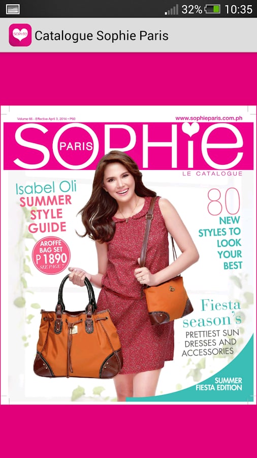 Catalogue Sophie Paris截图6