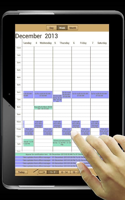 1 Calendar Scheduler Organiser截图8