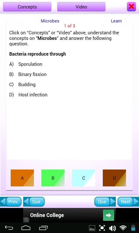 Science Grade 8 7 6 Biol...截图2