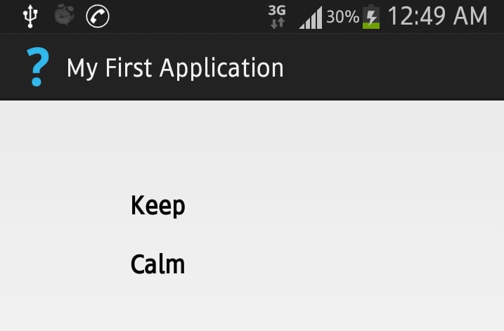 My First Application截图2