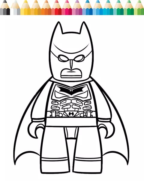 Lego Coloring Batman Tod...截图3