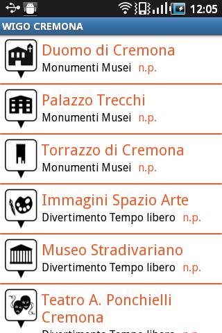 WIGO CREMONA - Touristic guide截图1