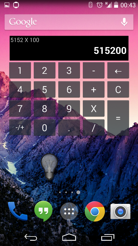 Calculator Widget Lite截图5