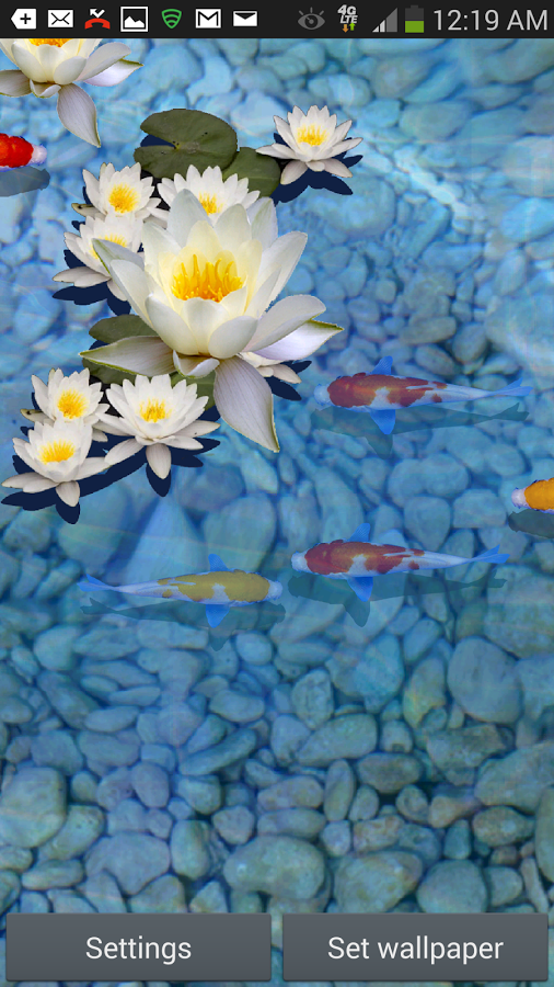 Virtual Fish Pond 3D LWP截图2