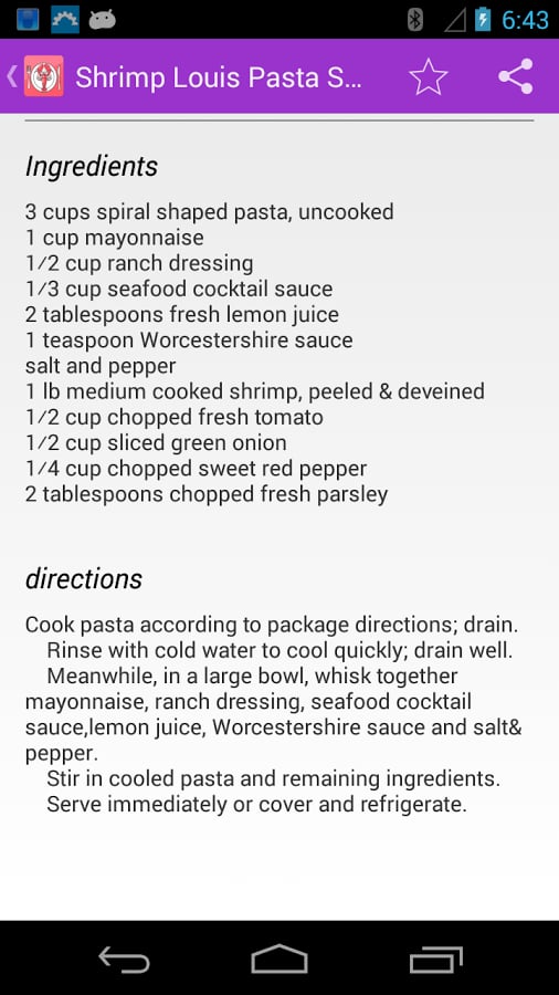 shrimp cocktail recipes截图1