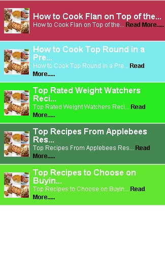 Top Recipes截图1