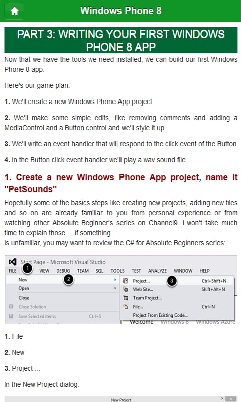 Learn WP 8 Developer截图6