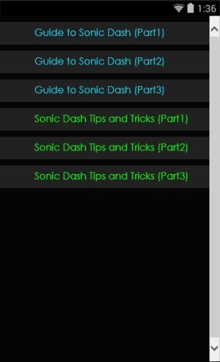 Sonic D Tips and Tricks截图3