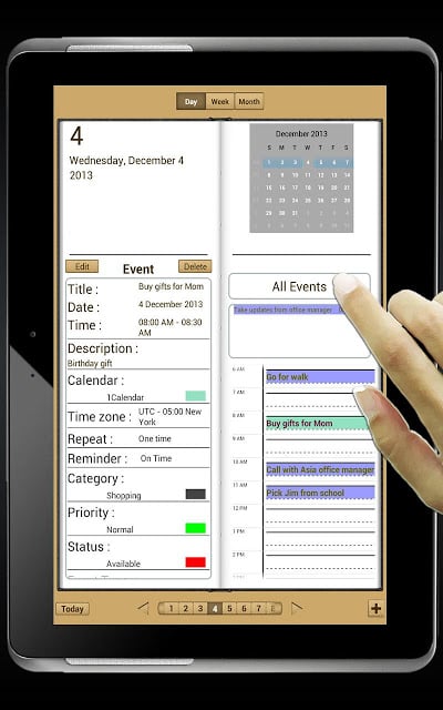 1 Calendar Scheduler Organiser截图2