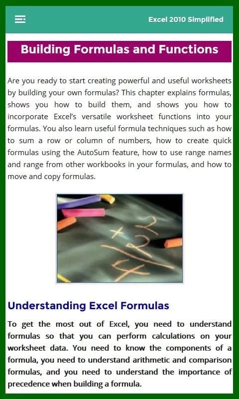 Learn Excel 2010 Tutoria...截图8