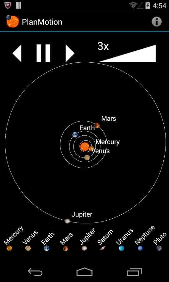 Planetary Motion截图3