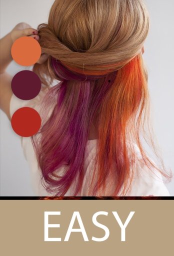 changing hair colour in photo截图3