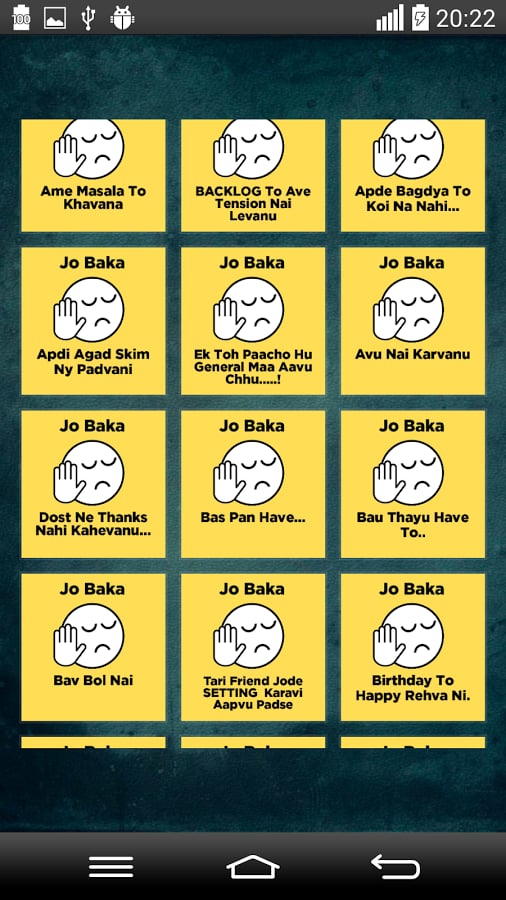 Jo baka Chat Stickers截图1