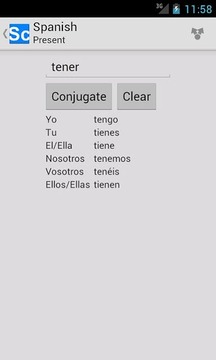 Spanish Verb Conjugator FREE截图