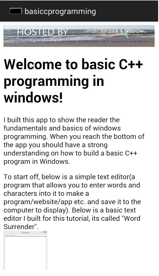 Basic C Programming on W...截图2