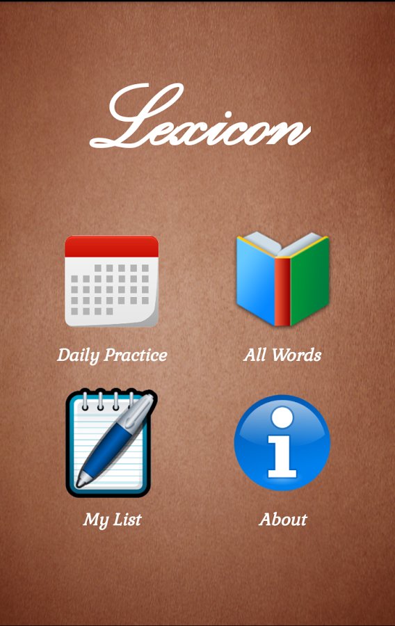 Lexicon - GRE , TOEFL Wo...截图1