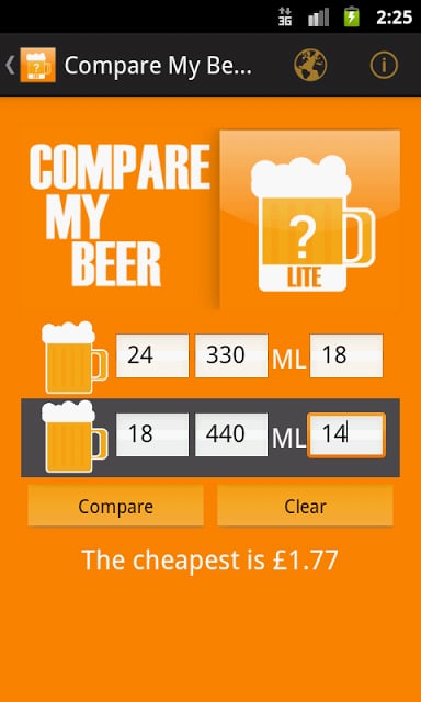 Compare My Beer Lite截图1