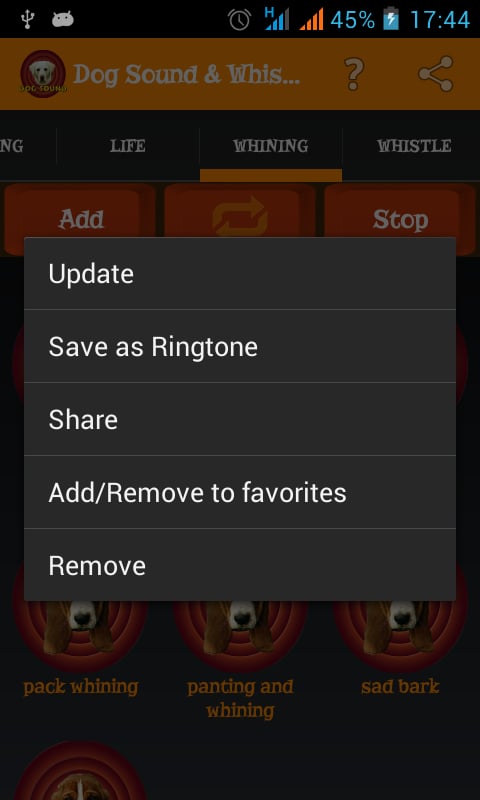 Dog Sound &amp; Whistle截图2