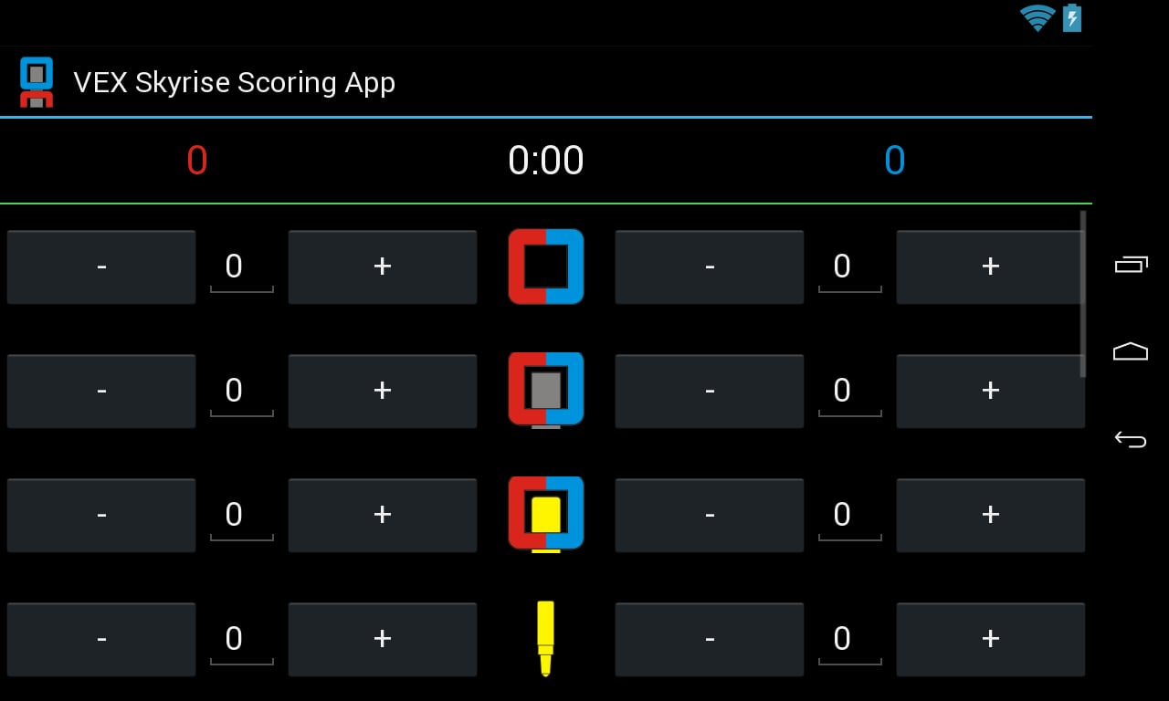 VEX Skyrise Scoring App截图3