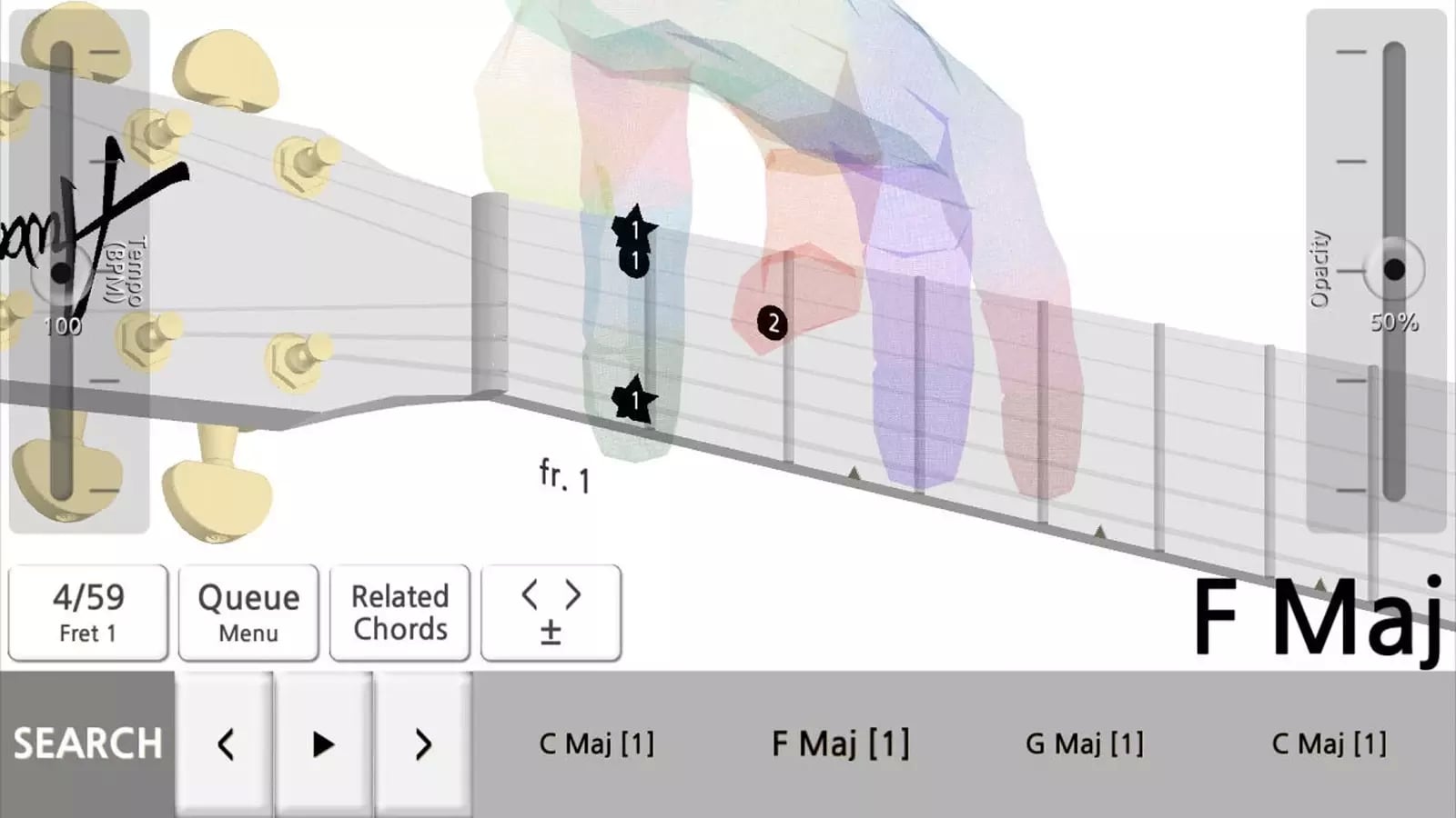 Guitar Chord 3D截图3