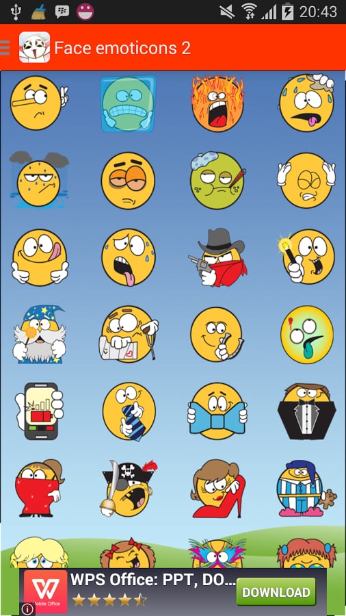 Funny emoticons截图5