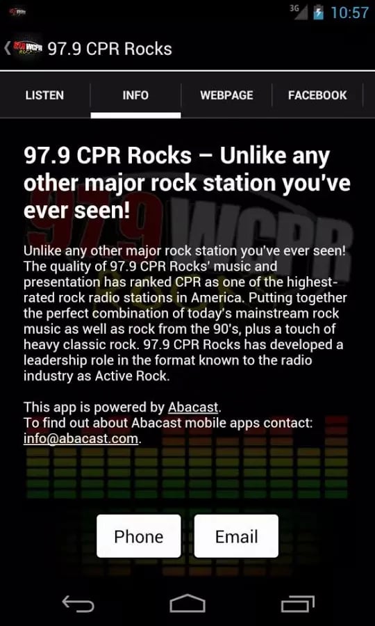 97.9 CPR Rocks截图1